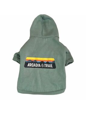 Arcadia Trail DOG Teal Hoodie